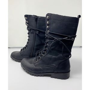 Black Combat Boots